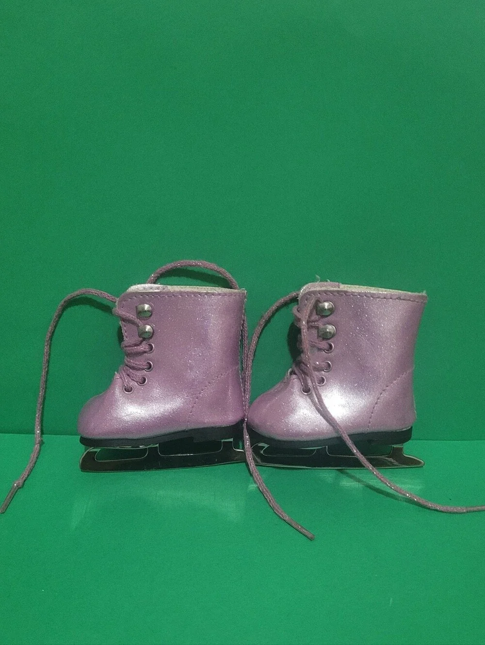 Vintage American Girl Doll Shoes Bundle Lot, Ice Skating, Boots, Canvas Sandal.